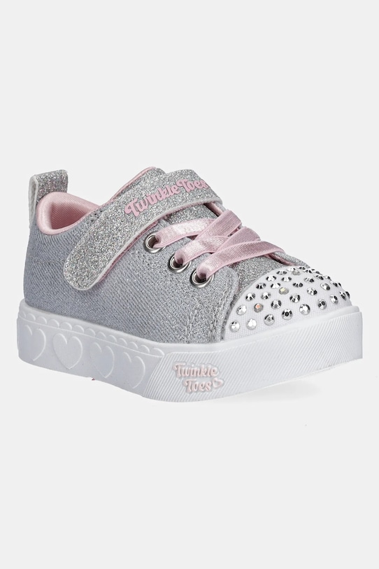 

Детские кроссовки HEART STEPS - SHIMMER SWEETIE Skechers, серый