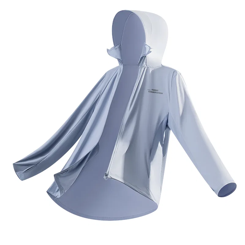 Детская одежда для защиты от солнца с принтом MINISO, Olive Green Mb Forest White Chest Logo — фото 3
