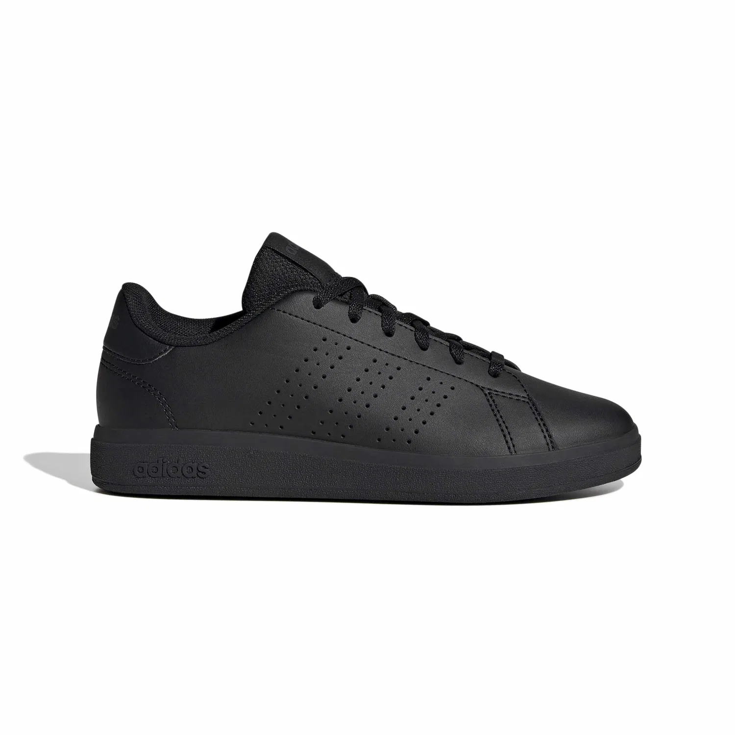 Детские кроссовки для мальчиков с принтом Advantage Base 2.0 Adidas, Core Black Core Black Grey Six — фото 2