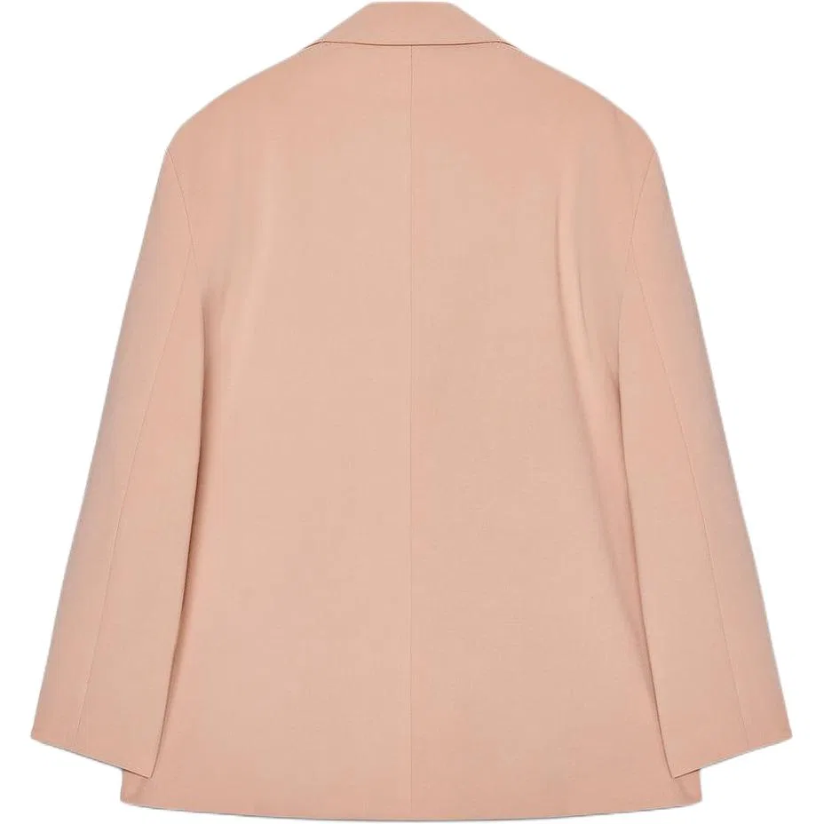 Женский деловой костюм с брюками Light Peach Red ZARA, Light Peach Red — фото 4