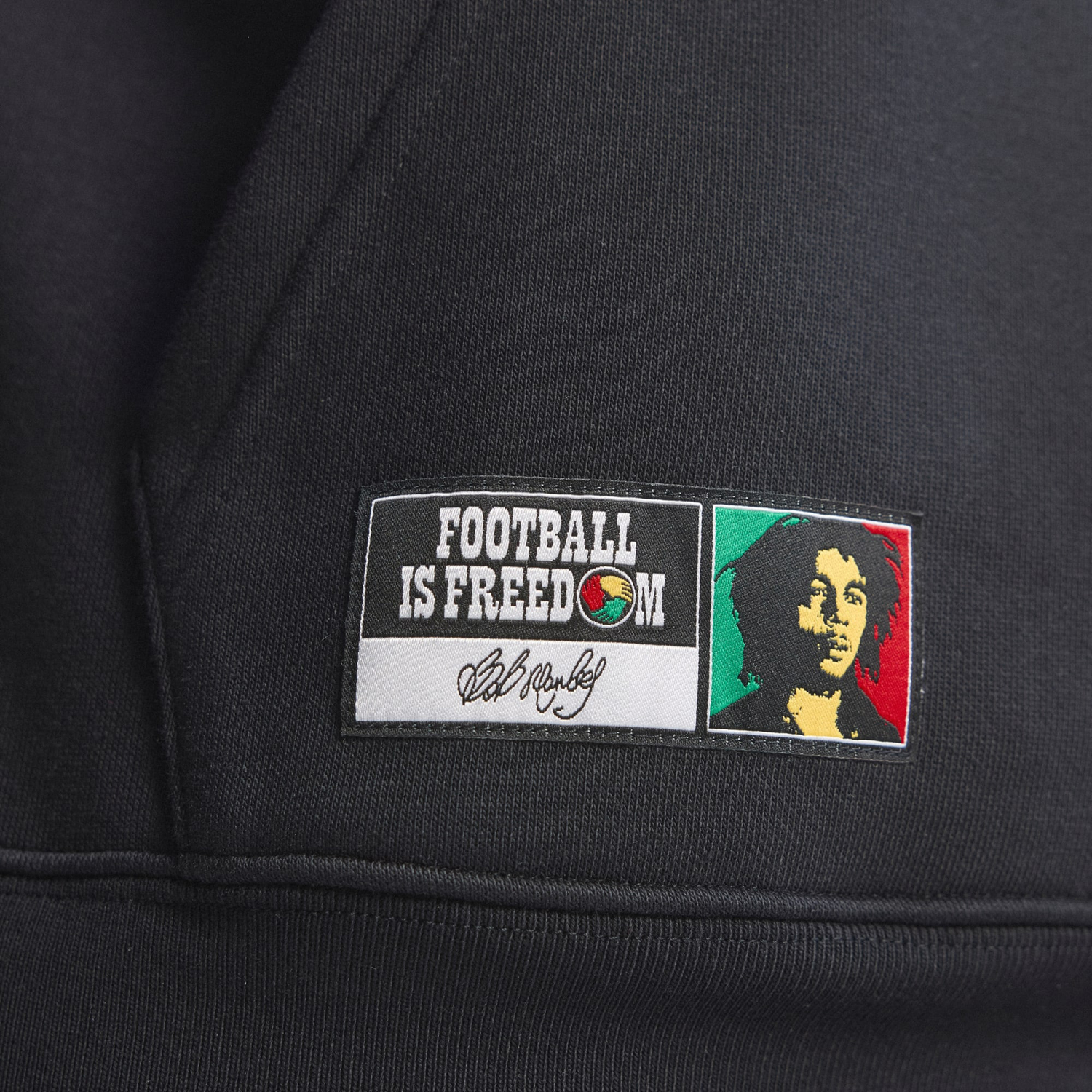 Худи Adidas Originals Bob Marley Originals, черный — фото 2