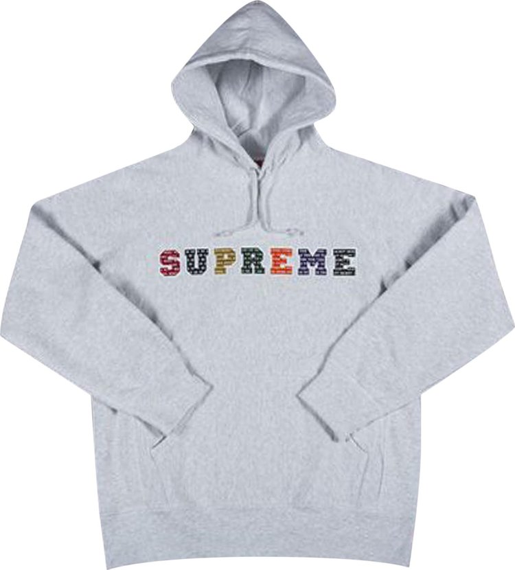 

Толстовка Supreme The Most Hooded Sweatshirt 'Ash Grey', серый