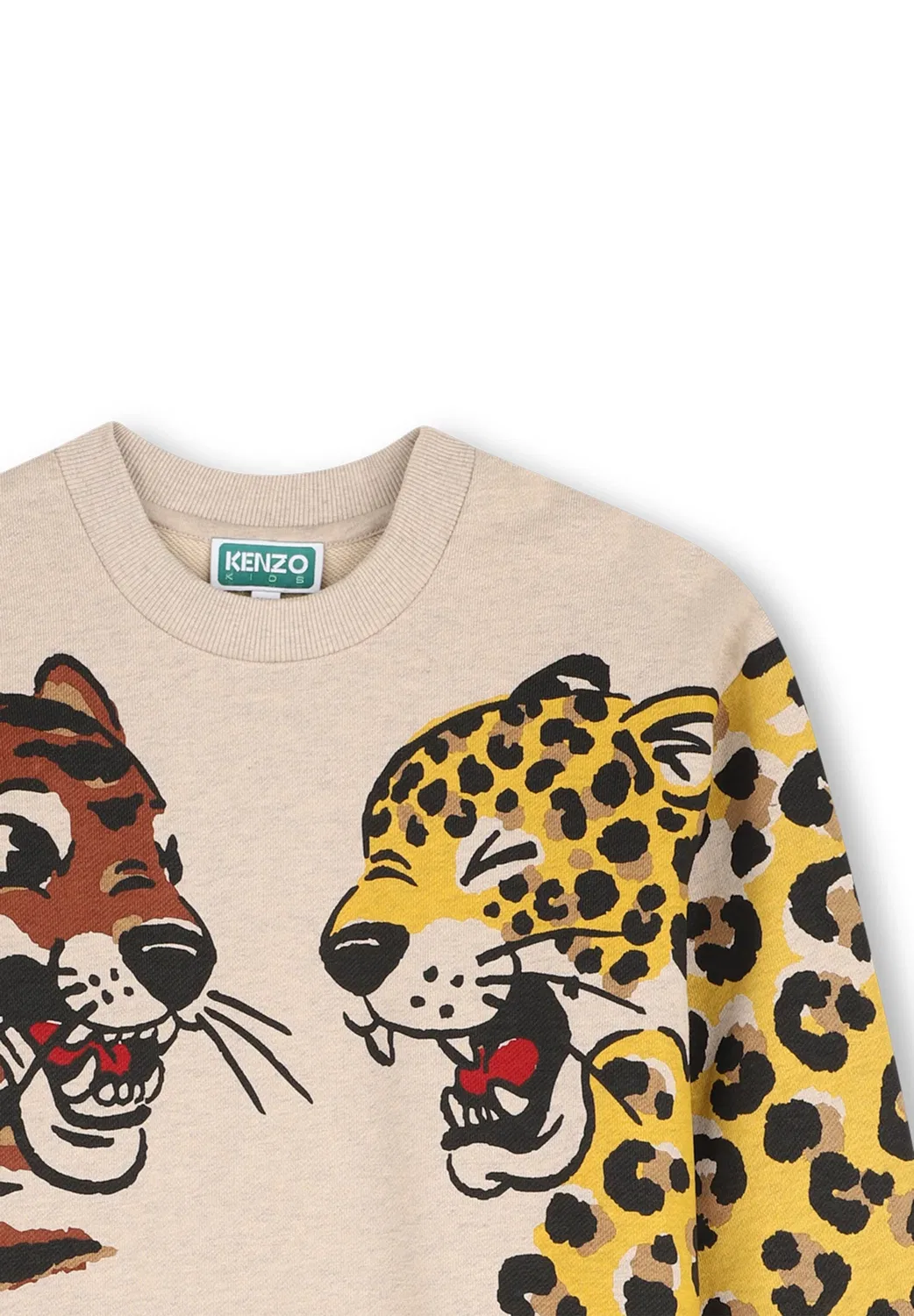 Халат-Толстовка - повседневное платье Kenzo Kids, Biscuit — фото 3