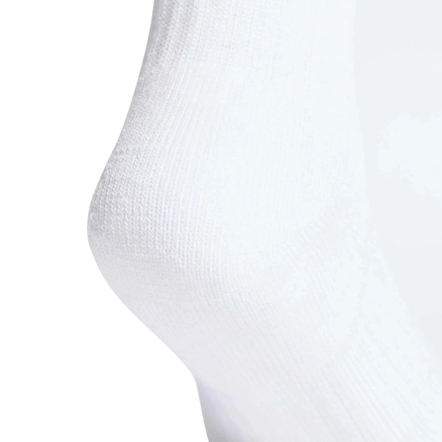 Детские носки с поддержкой свода стопы Adidas Sport Socken 3S Kd C Crw 3P, White Black Black — фото 4