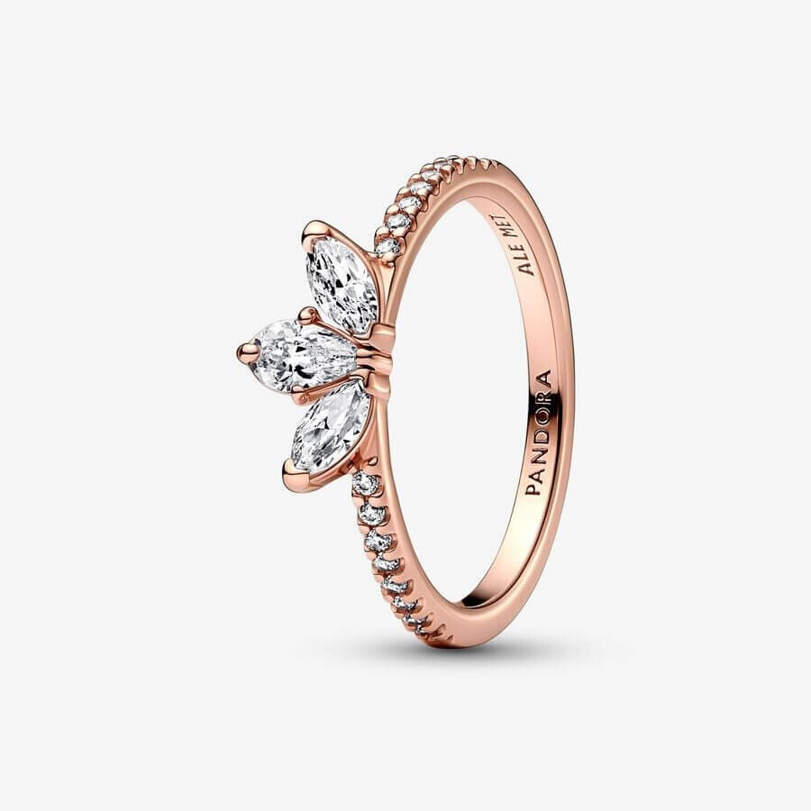 

Кольцо Pandora Timeless Sparkling Herbarium Cluster, розовое золото
