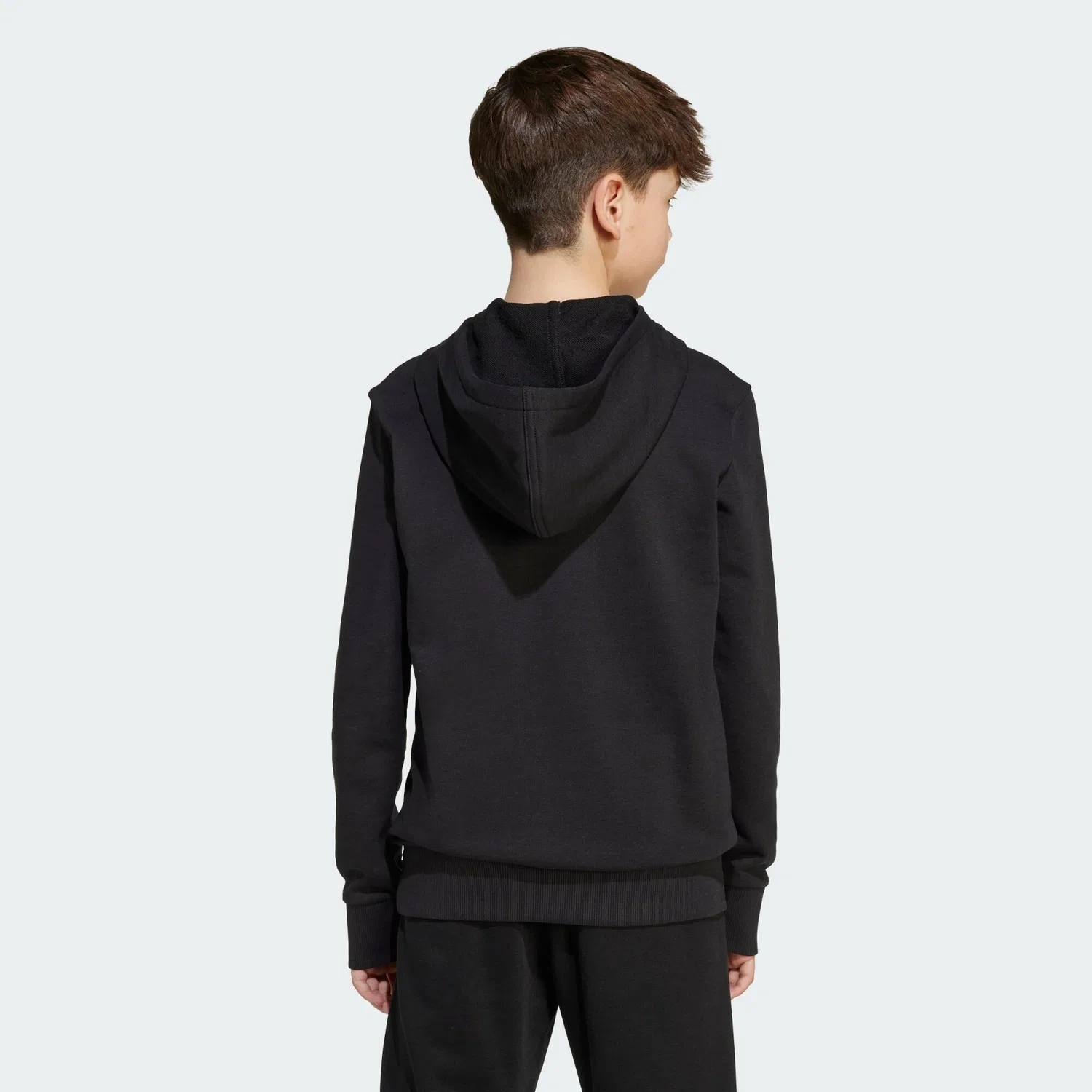 Детское худи с капюшоном Essentials Kids Adidas, Schwarz — фото 4