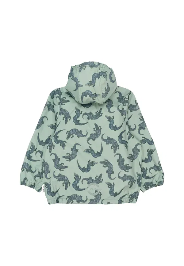 Дождевик с подтяжками Rain set aop w. susp/104 - snowsuit, Mikk-Line, Croco aop — фото 4