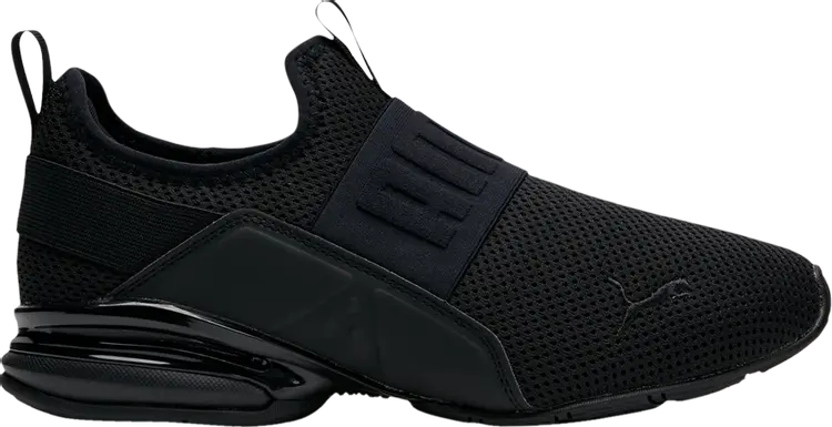 

Кроссовки Puma Wmns Axelion Slip-On Triple Black, черный