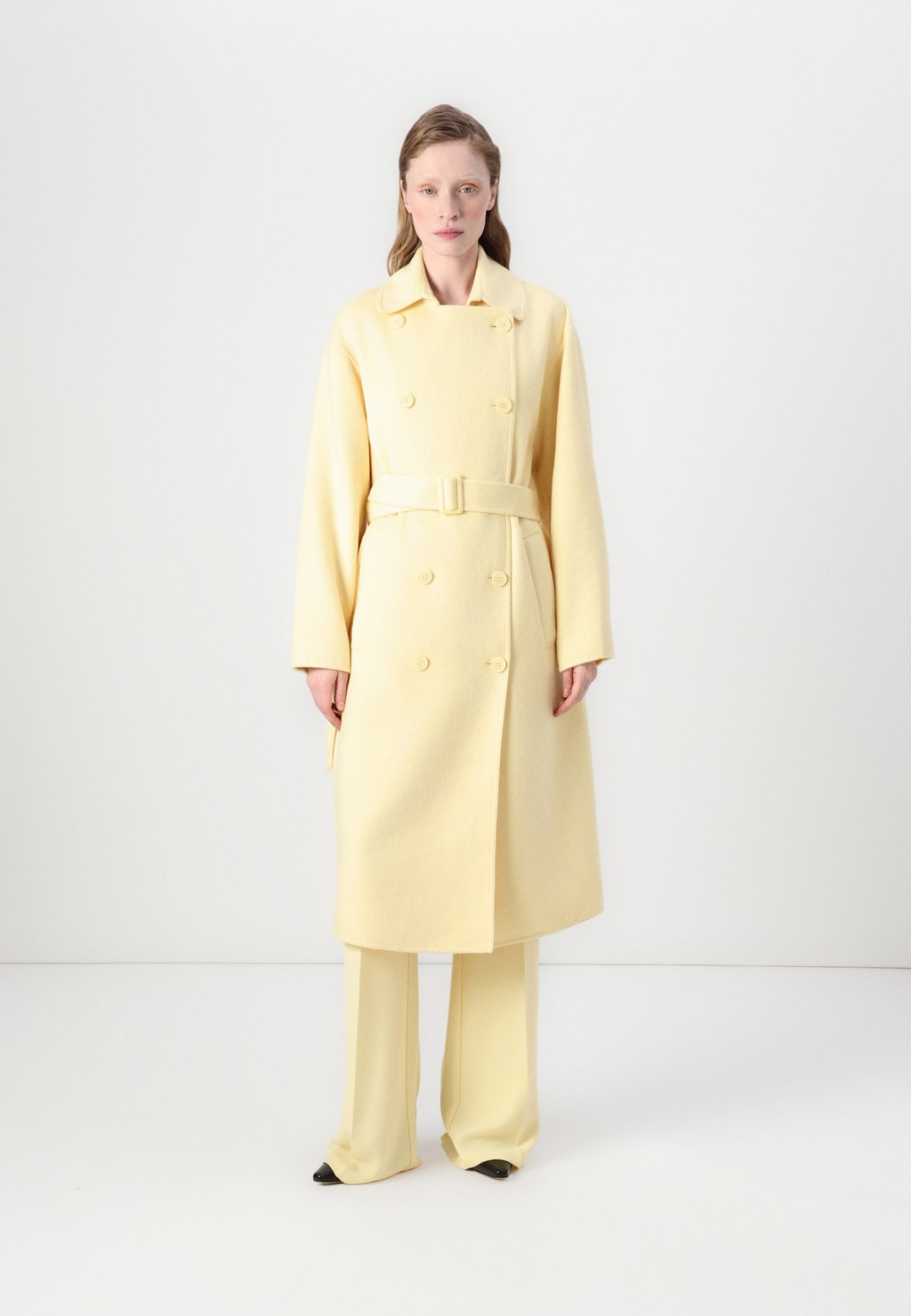 

Классическое пальто OVERCOAT TWINSET, серый