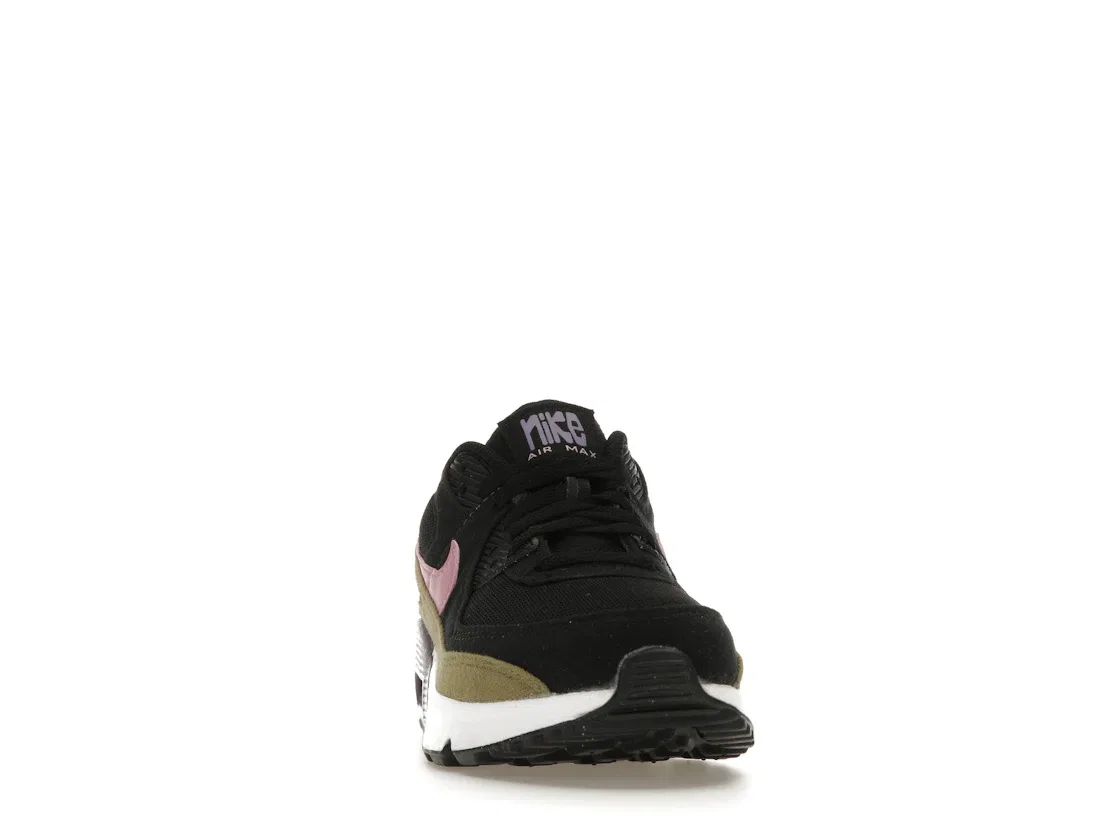 Детские кроссовки Lifestyle Nike Air Max 90 Nike, Black/Pilgrim/Canyon Purple/Elemental Pink — фото 2