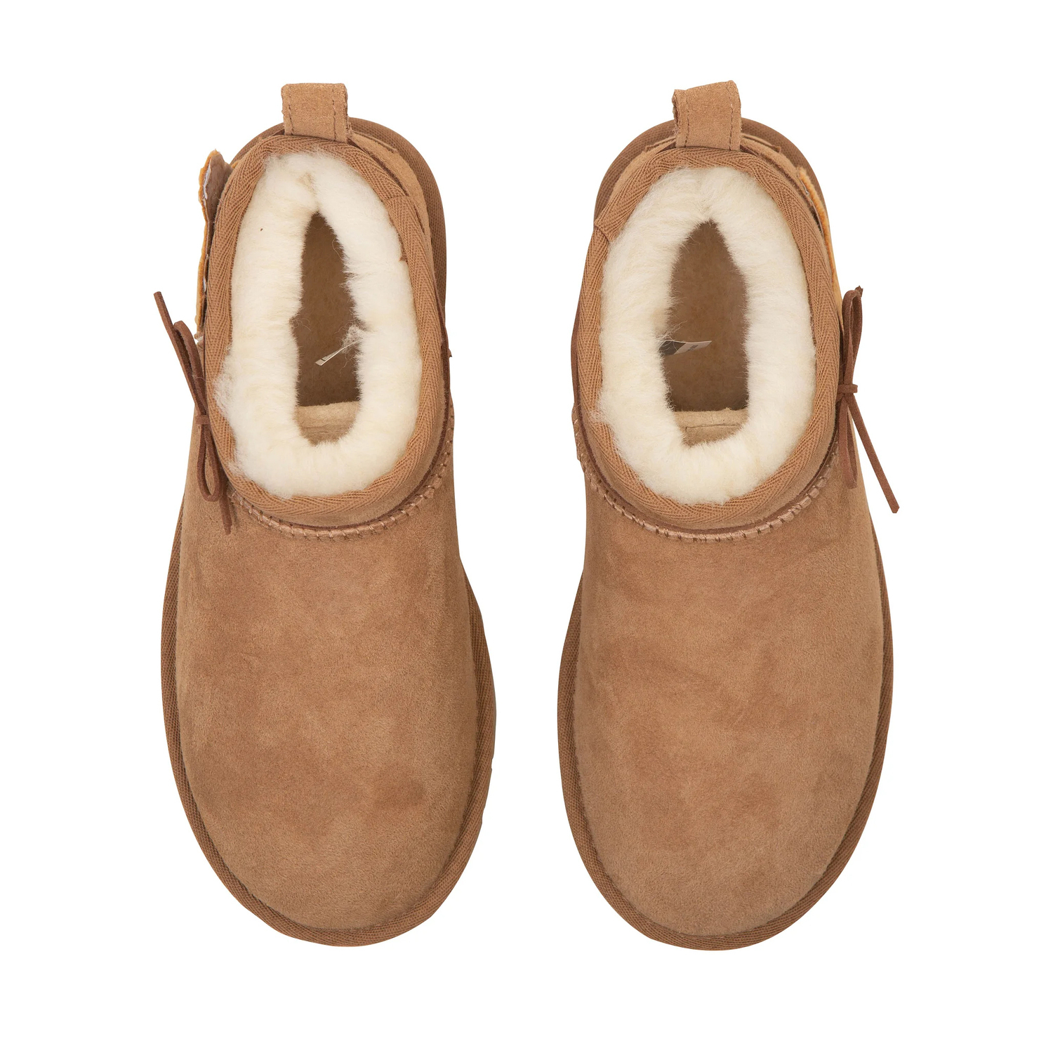 Ботинки Ugg Women's Classic Ultra Mini, каштановый/Медвежье печенье — фото 3
