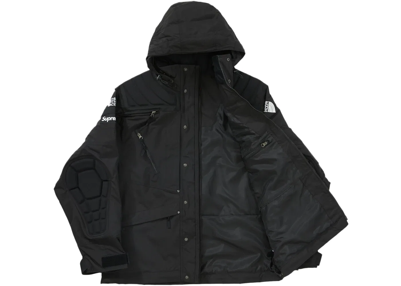 Мужская куртка с принтом Steep Tech Apogee Jacket (FW22) Supreme, Black — фото 2