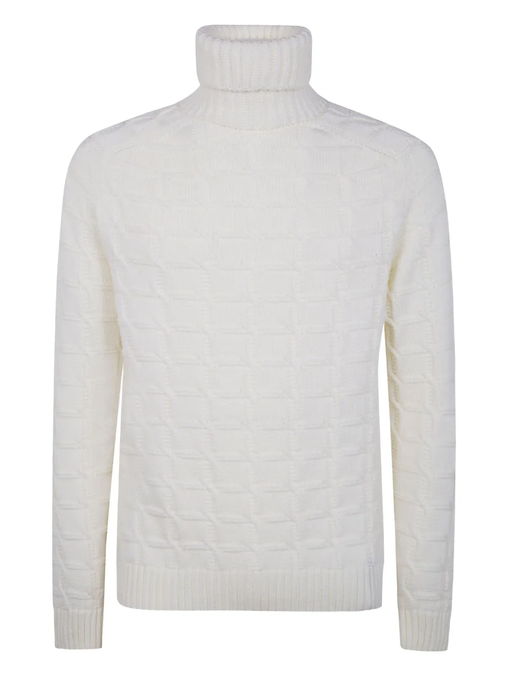 

Свитер с воротником-стойкой Zanone, белый