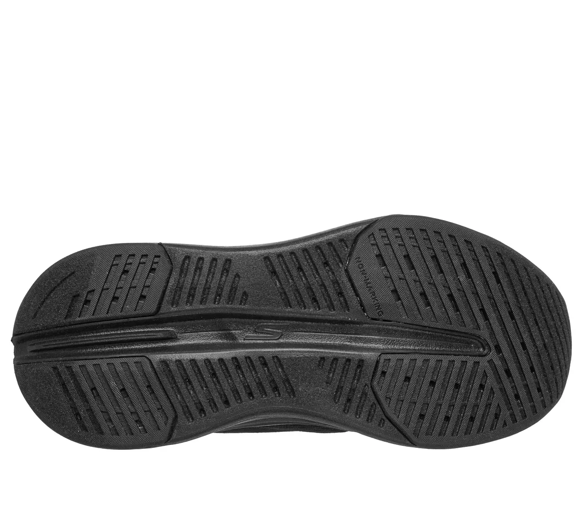 Детские слипоны Max Cushioning Glide-Step - Advert Skechers, черный — фото 3