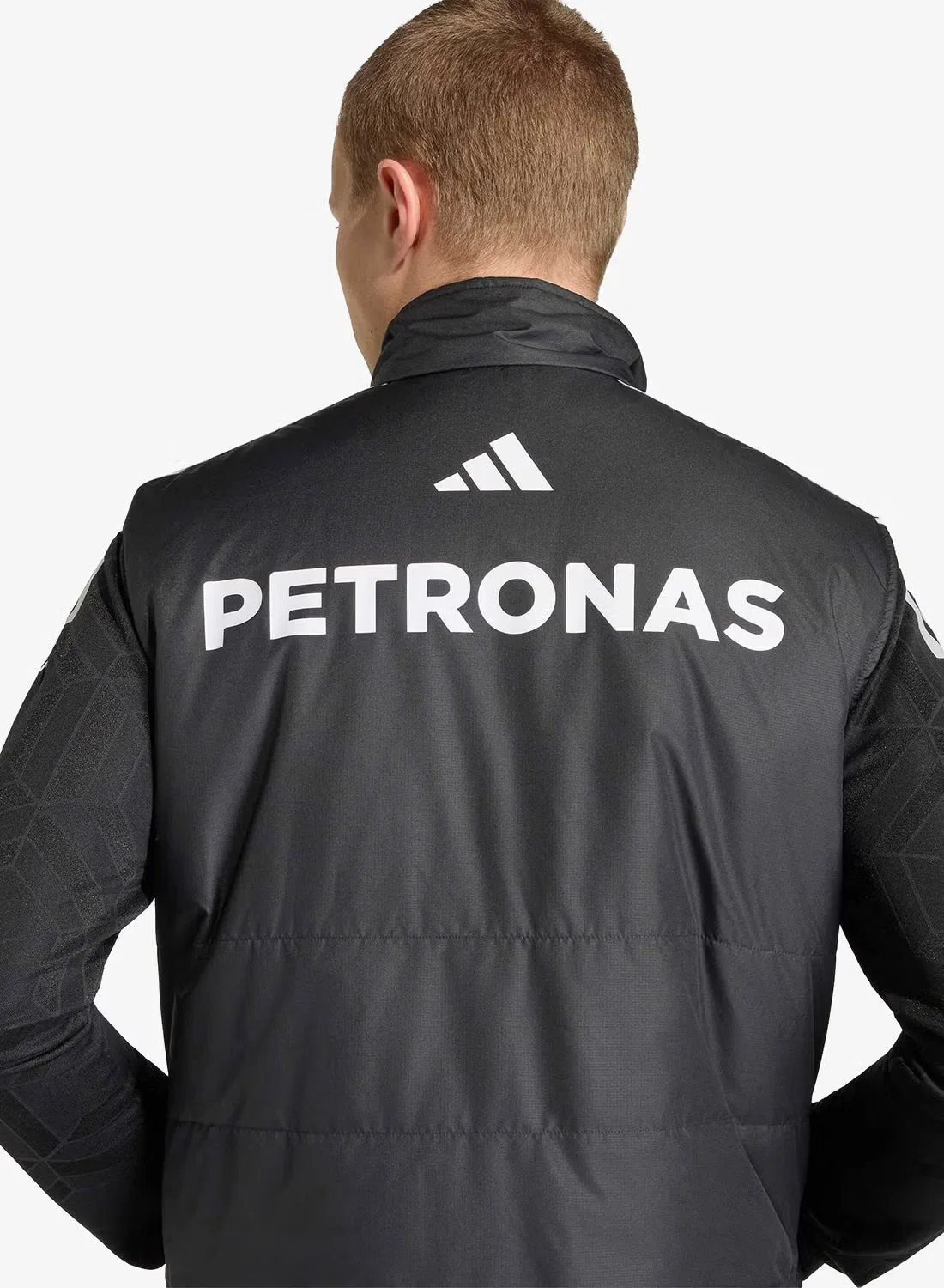 Жилет с принтом Mercedes-AMG Petronas Formula 1 Team Adidas, черный — фото 4