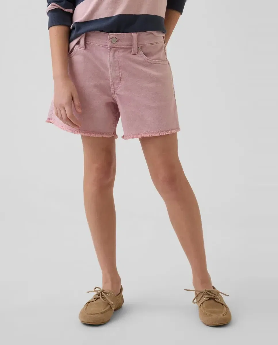 Детские шорты для девочек с бахромой Gap, Rosa — фото 3