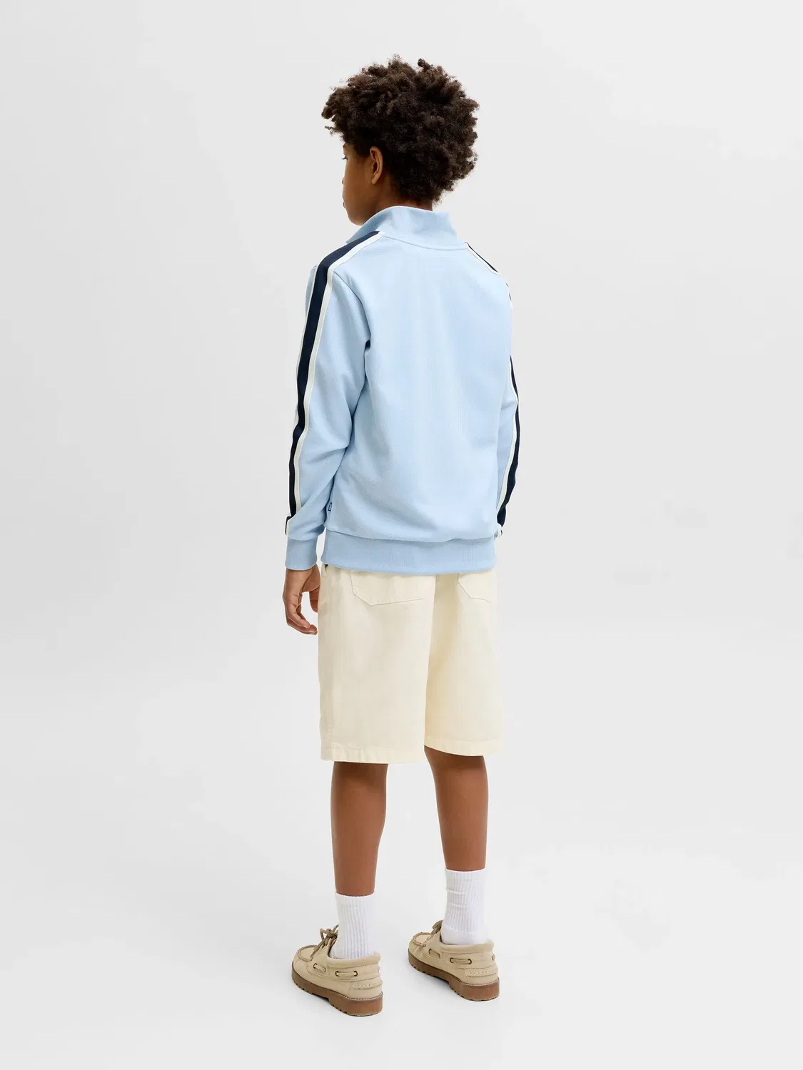 Кардиган вязаный Jack & Jones Junior, синий — фото 3