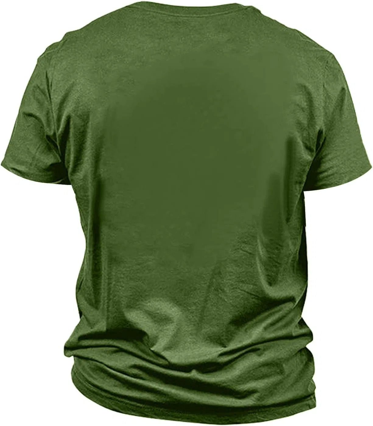 Мужская футболка с коротким рукавом базового кроя, Green — фото 2