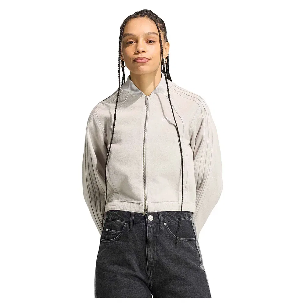 Джинсовая куртка SST 20 Track Adidas Originals, бежевый