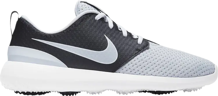 Бутсы Nike Roshe Golf 'Pure Platinum Black', серый — фото 2
