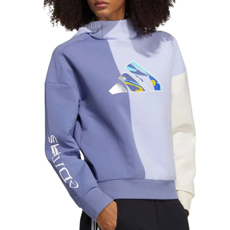 Женский худи с капюшоном Purple Adidas, Purple