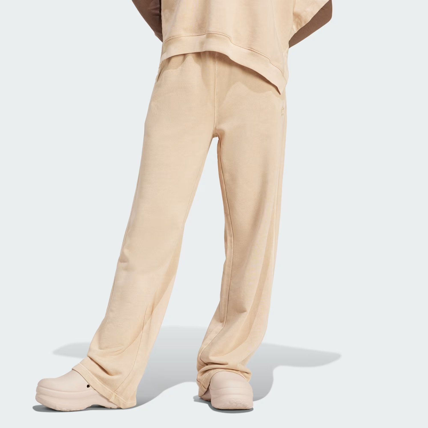 Брюки Adidas Originals Spodnie dresowe Essentials, бежевый — фото 3