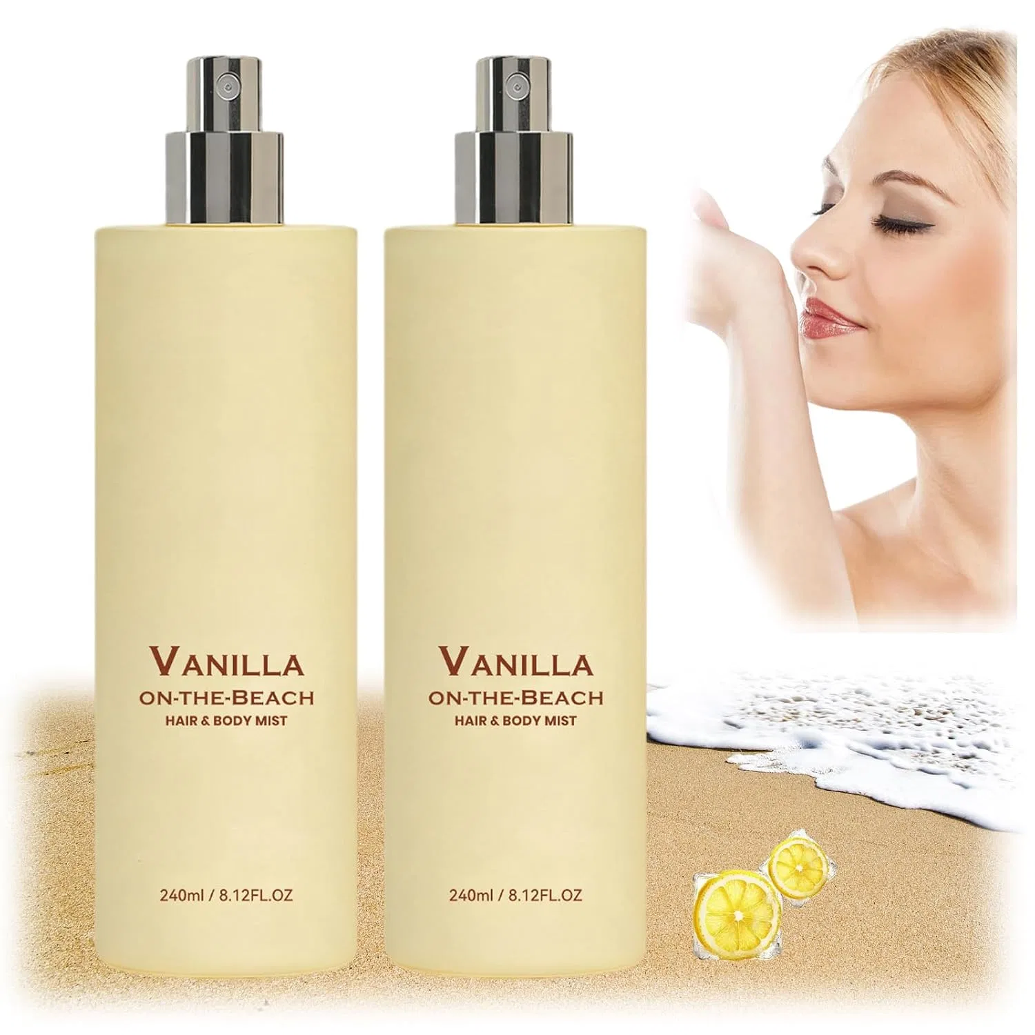 Спрей для тела Vanilla Beach Warm Vanilla-Coconut, 240 мл, 2 шт, SKZKK
