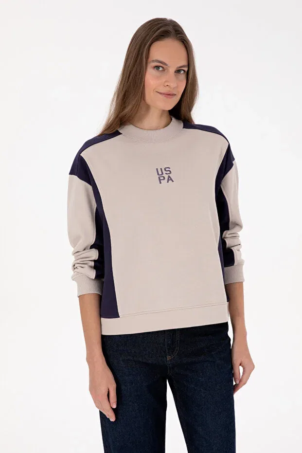 Женские свитшот с круглым вырезом U.S. Polo Assn., Plum