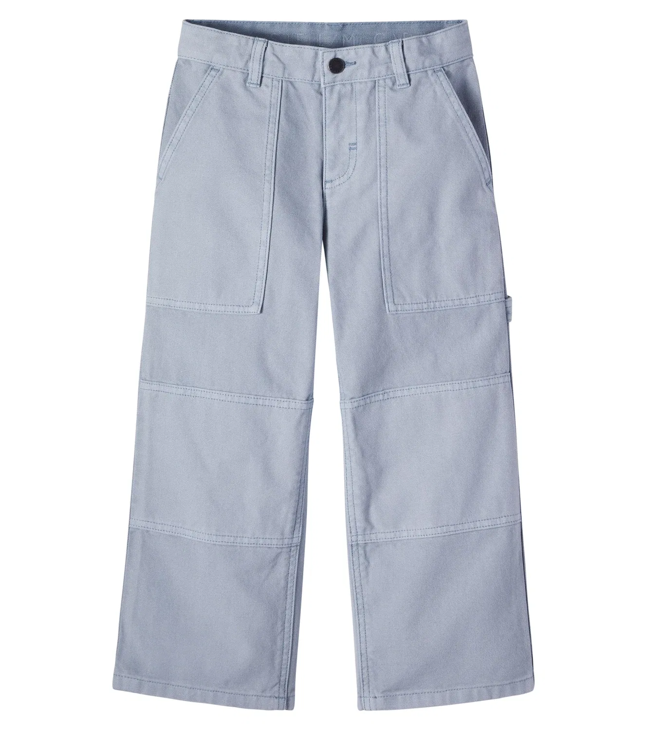 Брюки-карго хлопковые Stella Mccartney Kids, Light Blue