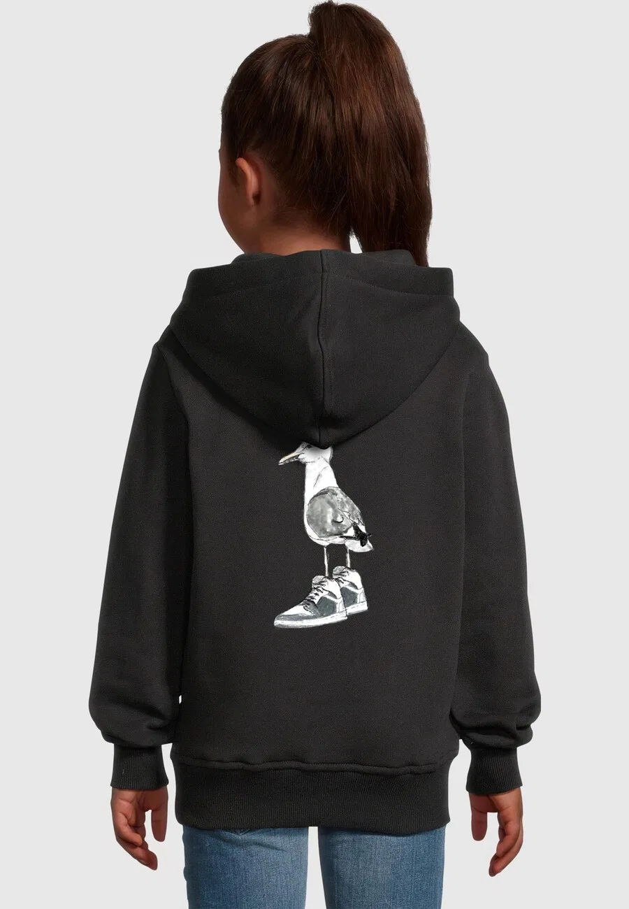 Толстовка Mister Tee 'The Seagull Sneakers Essential' черного цвета — фото 3