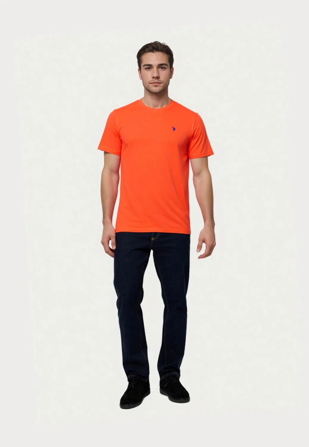 Футболка хлопковая U.S. Polo Assn., красный
