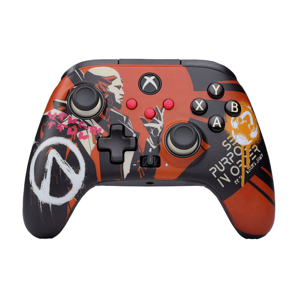 

Игровой контроллер PowerA Xbox Wireless Controller Borderlands 4 Special Edition, черный/красный