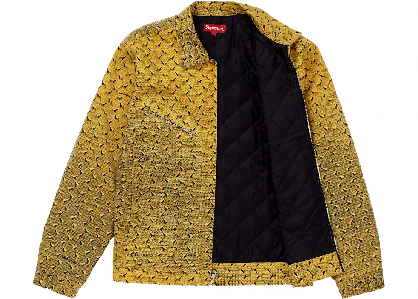 Мужская куртка Diamond Plate Work от Supreme, Yellow — фото 2