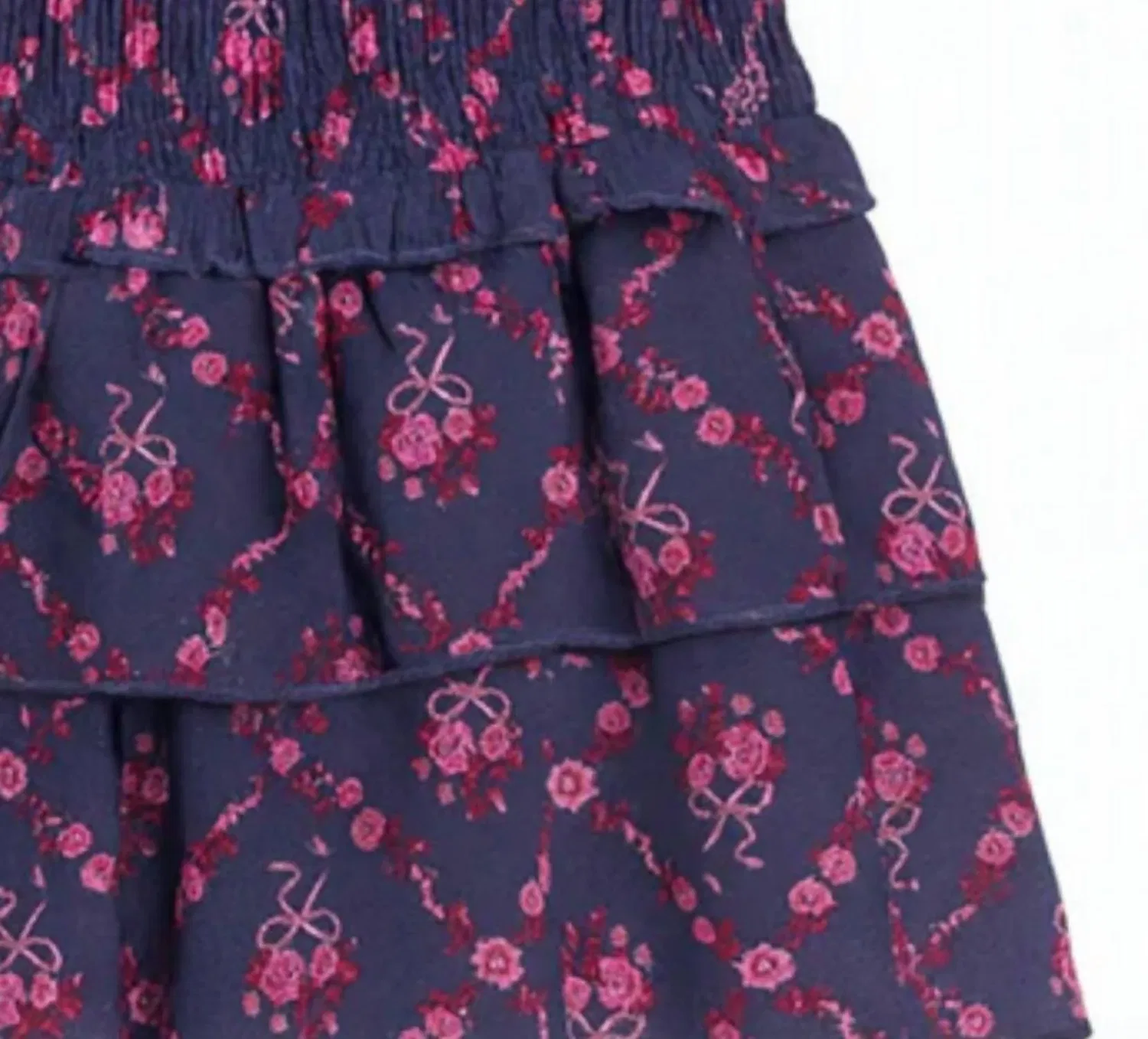 Детская юбка с оборками Bianca Skirt KatieJnyc, Sailboat Trellis — фото 2