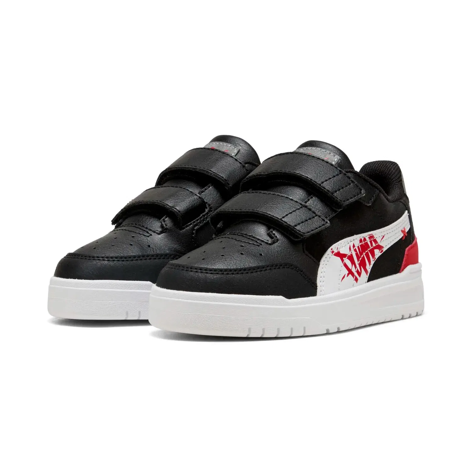 Детские кроссовки с низким верхом Puma Shuffle Lo 90s V PS Mid, Schwarz — фото 2