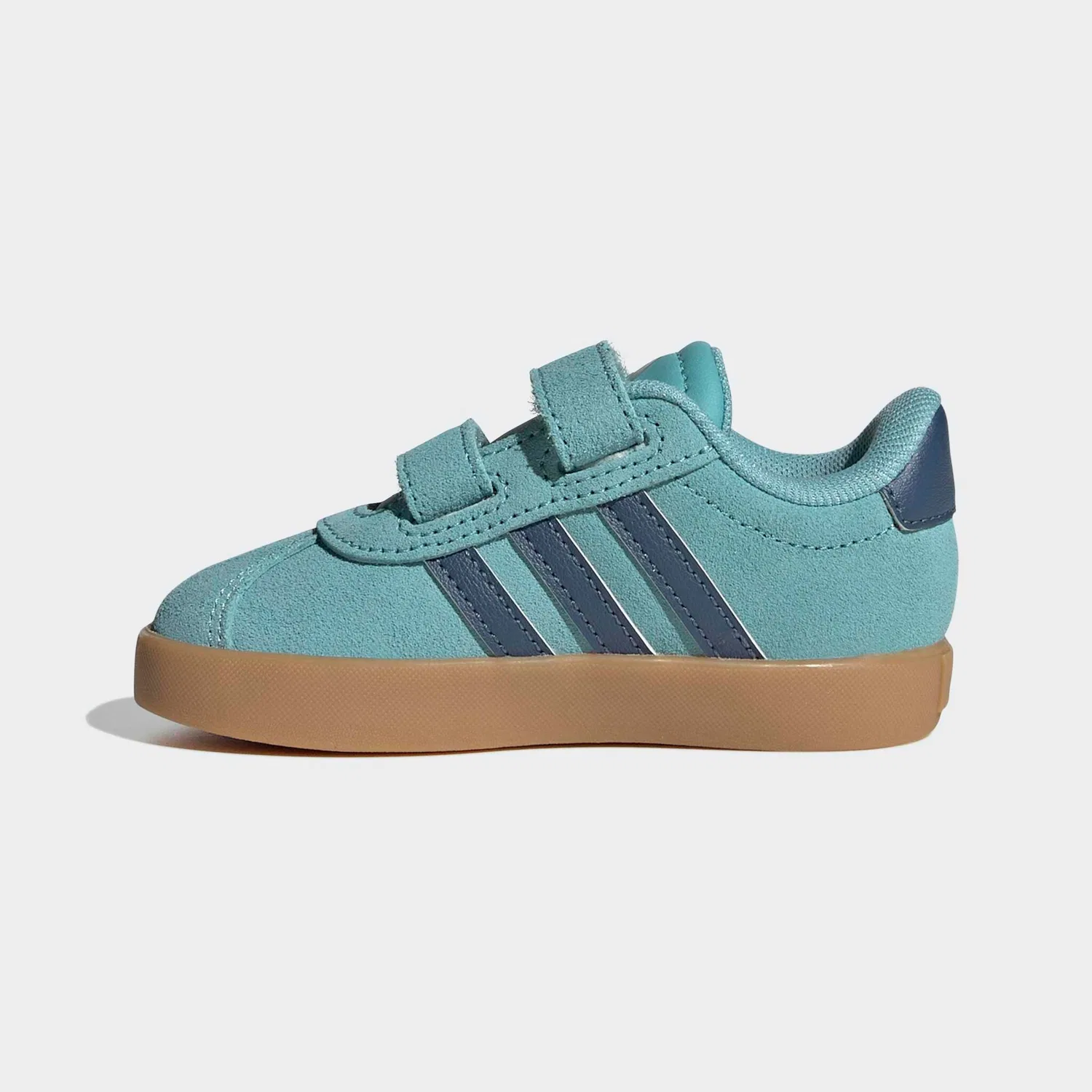 Детские кроссовки с ремешками на липучке Adidas Sportswear, Mint Ton/Preloved Ink/Silver Metallic — фото 3