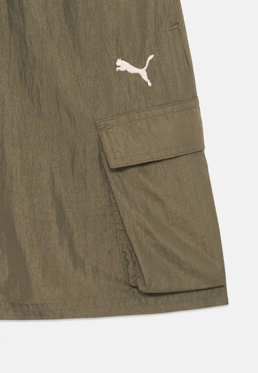 Спортивная юбка-миди Bowtique из тканого материала, унисекс Puma, Loden Green — фото 4