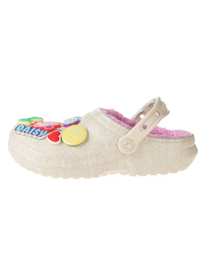 Сабо Minnie Daisy Crocs, бежевый