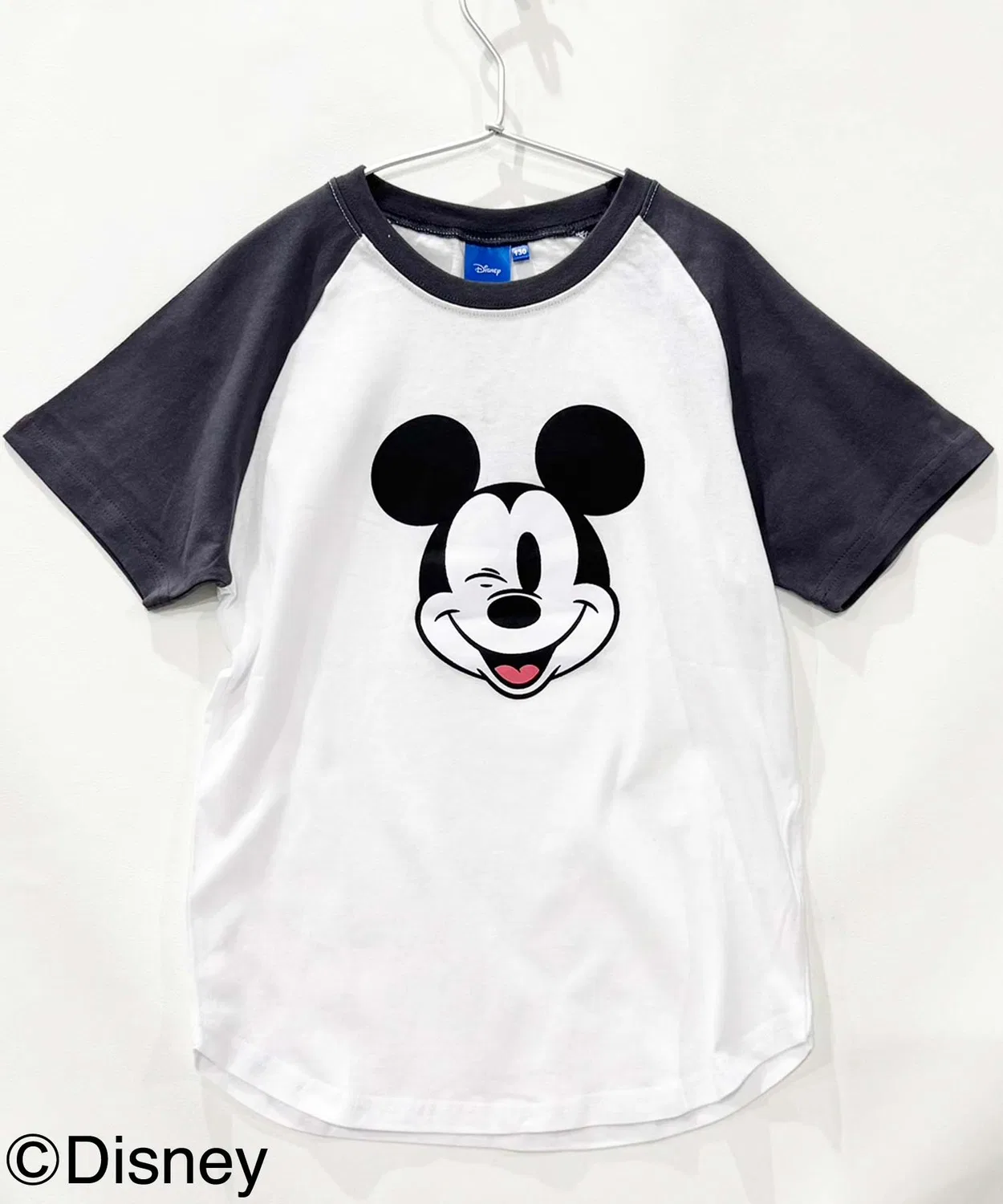Детская футболка Mickey Mouse с длинным рукавомDisney, Белый/Серый — фото 4