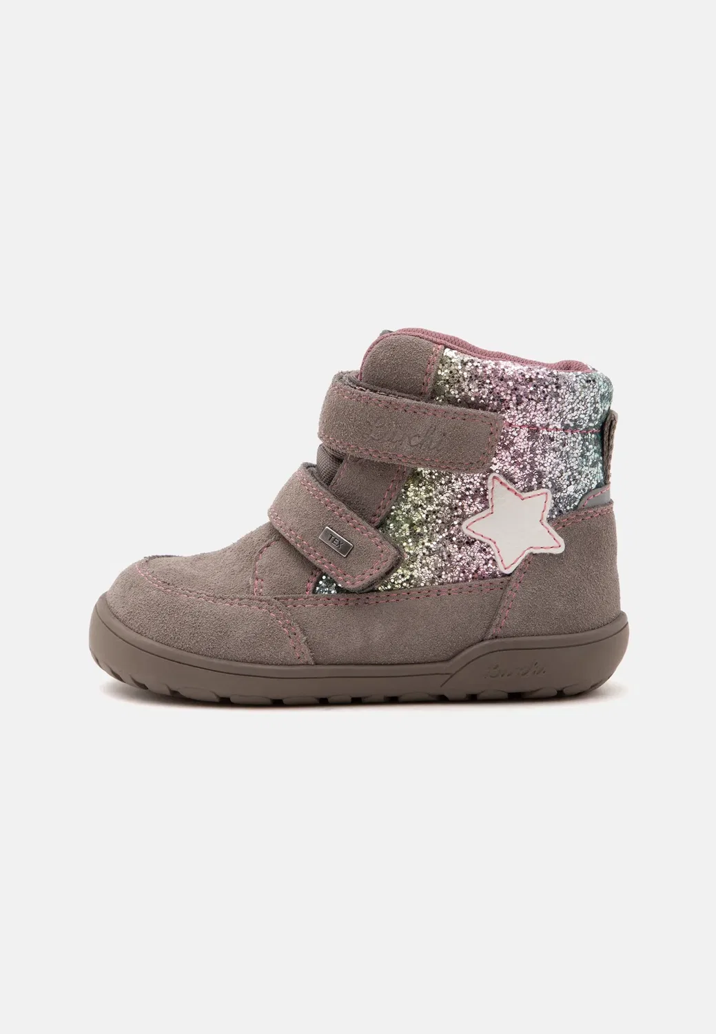 Jili barefoot-tex - классические ботильоны Lurchi, Grey
