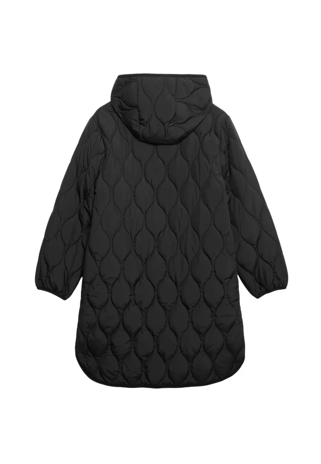 Легкая удлиненная куртка (6-16 лет). Унисекс - зимнее пальто Marks & Spencer, Black — фото 2