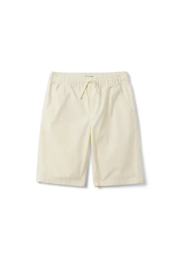 Шорты из хлопка, модель Shorts with elasticated waist - tracksuit bottoms, Ovs, beige, бежевый