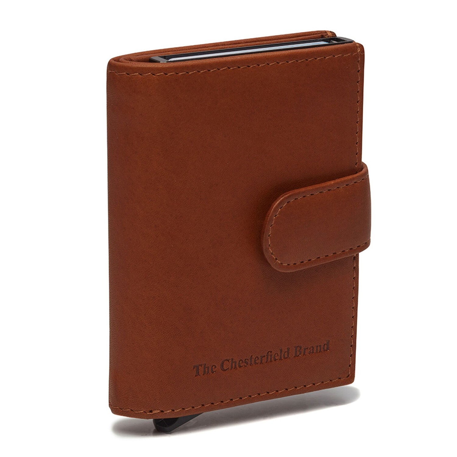 

Кошелек The Chesterfield Brand Leipzig Kreditkartenetui RFID Schutz Leder 7.5 см, коньячный