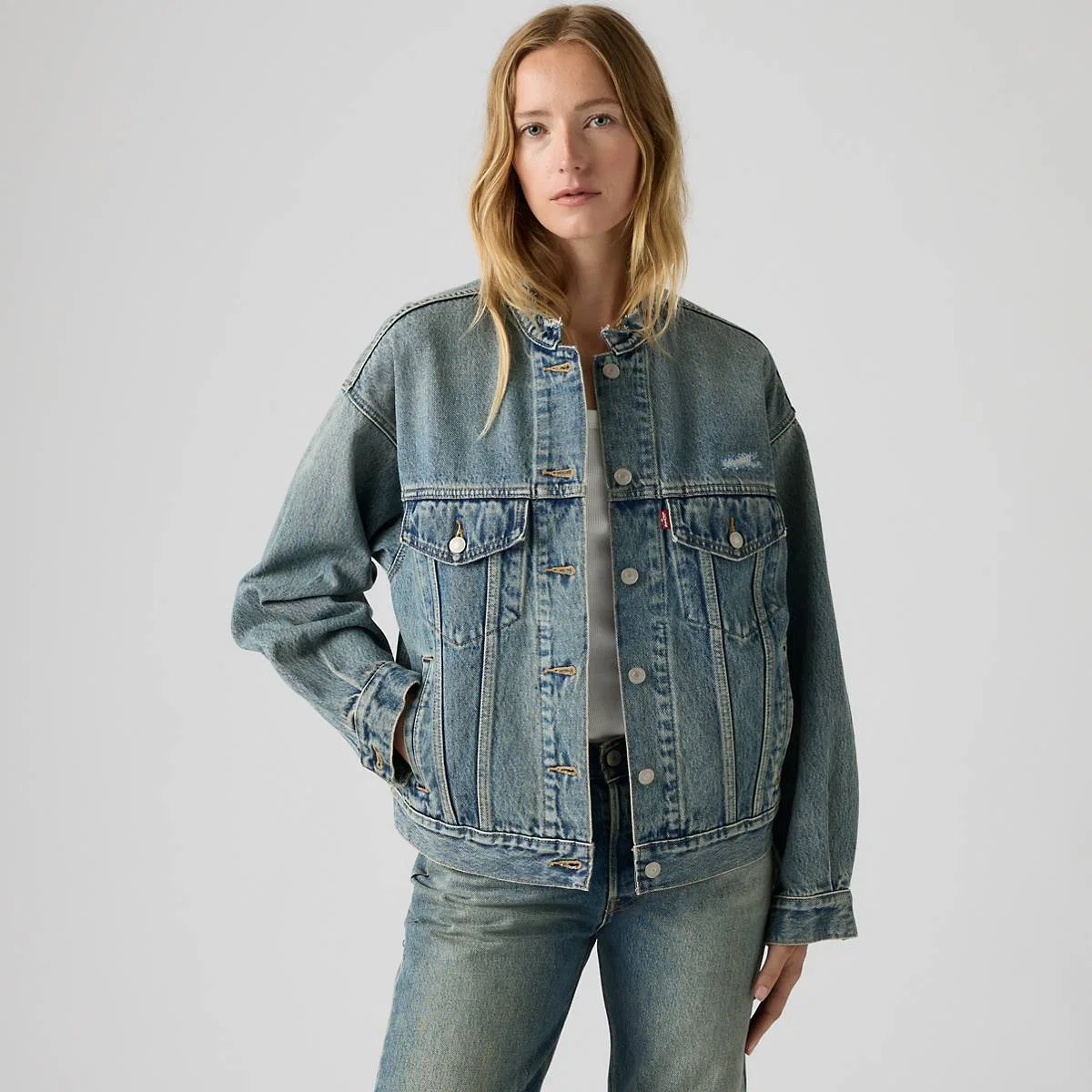 Куртка дальнобойщика 90-х Levi's, Craft Of Love Trucker - Medium Wash