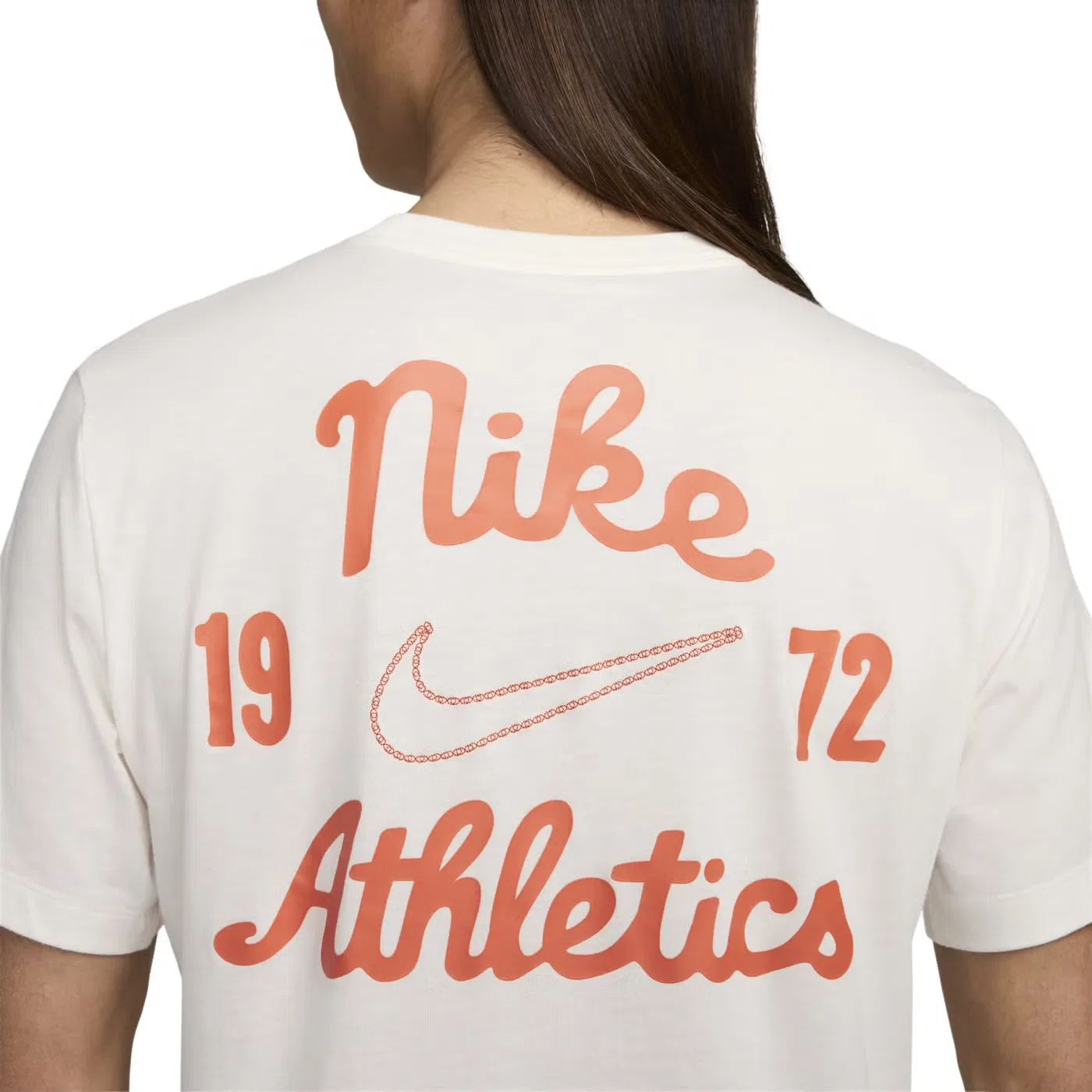 Футболка с принтом Sportswear Nike, айвори — фото 4
