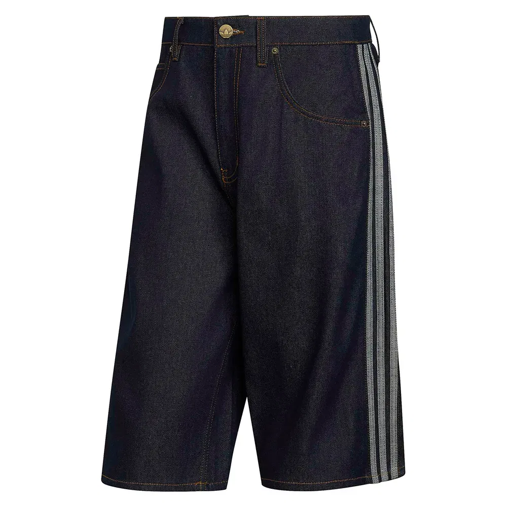 Шорты джинсовые Firebird Adicolor Adidas Originals, синий — фото 3