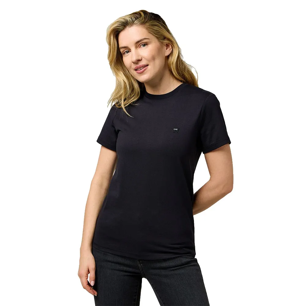 

Футболка с коротким рукавом Wrangler Sign Off Slim Fit, черный