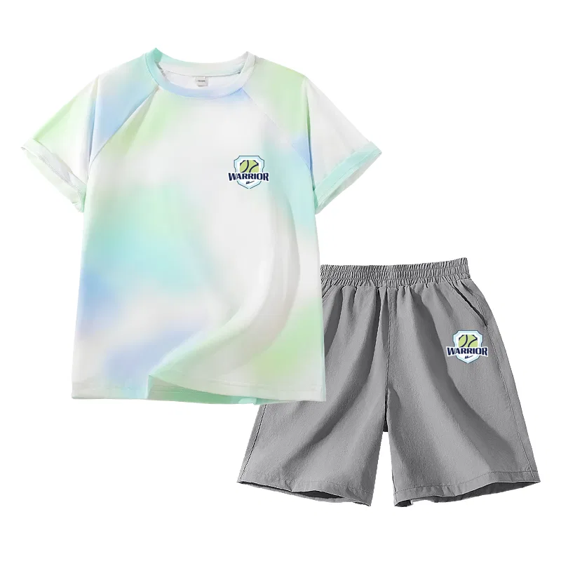 Детский спортивный комплект с принтом Tennis Badge K Blue Green/H Tennis Badge K-Gray/H Tennis Badge K WARRIOR