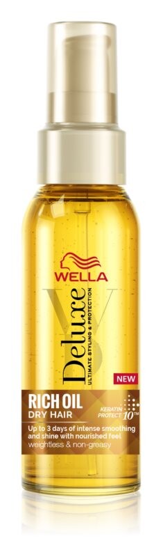 

Питательное масло для сухих волос Wella Deluxe Rich Oil