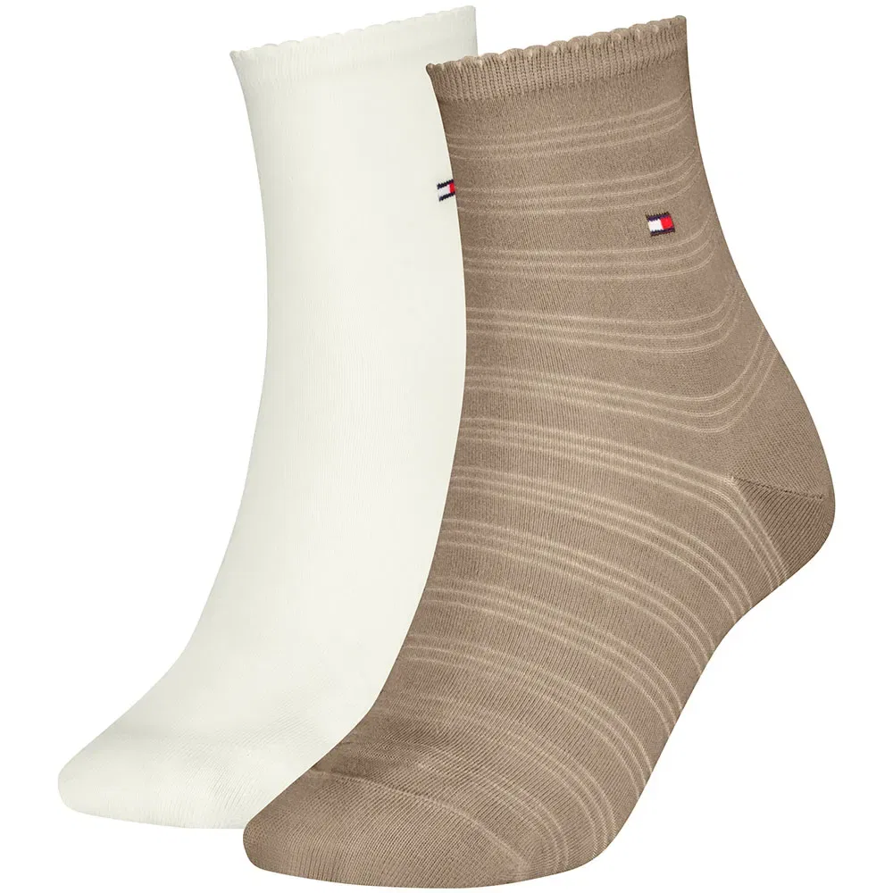 Женские носки с фестончатым краем Tommy hilfiger, Multicolor